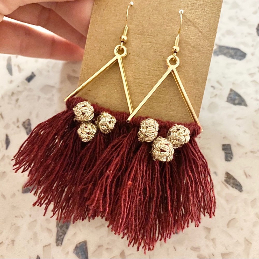 ✨🆕✨ handmade macrame earrings